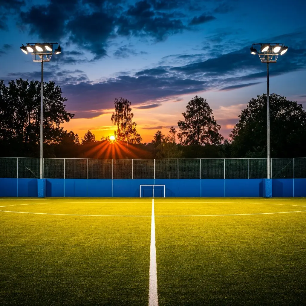 Основные характеристики спортивного освещения